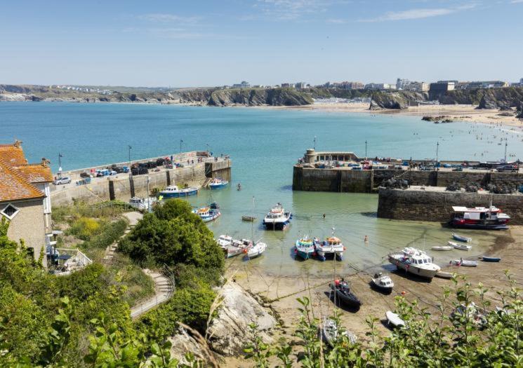 Atlantic Reach Cottages, Newquay 6 Miles, 2 Bedrooms Bagian luar foto